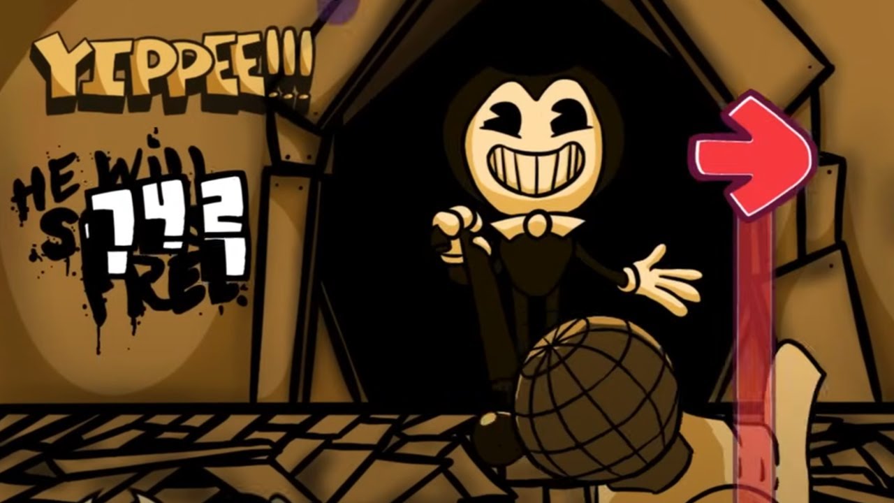 Friday Night Funkin' VS Bendy - Joey's Lost Tapes FULL WEEK (FNF Mod) (Bendy and the Ink Machine)