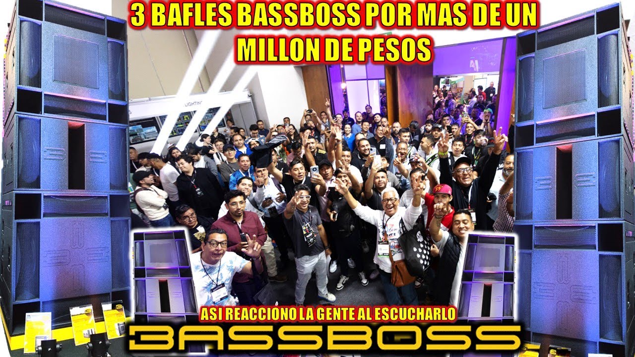 JAMAS HABIAS ESCUCHADO😱un GRAVE ASÍ de IMPRESIONANTE COMO en LA SOUND CHECK CDMX @BASSBOSS BASS
