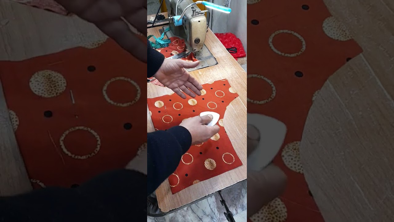 طريقة الفصال 💥فستان كصه تحت الخصر تركي 👍الخياط أبوأحمد ✅️