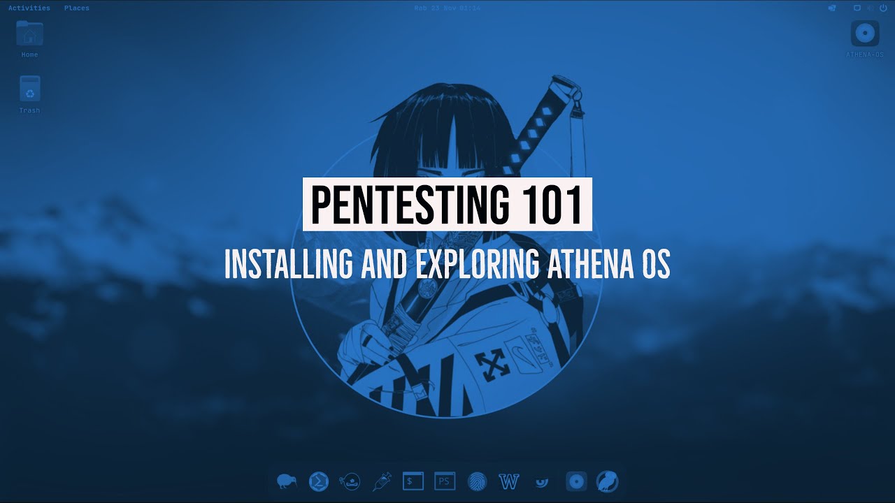 Pentesting 101:  Installing and Exploring Athena OS (No Audio)