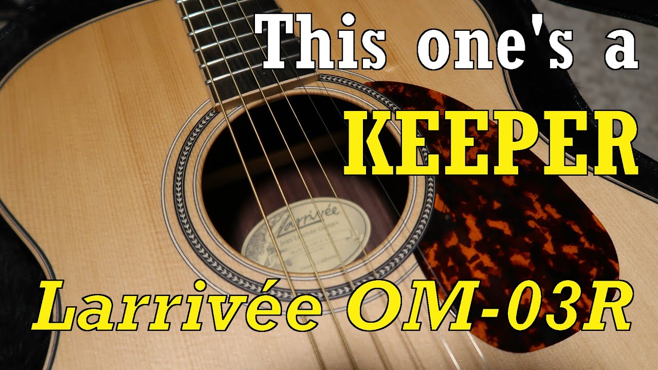 I found my DREAM ACOUSTIC Guitar!! Larrivée OM-03 Rosewood