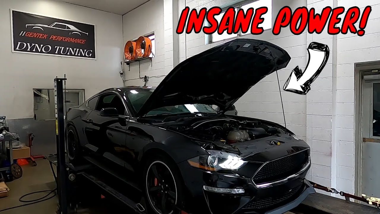 Динамометрические показатели этого Bullitt Mustang вас шокируют!