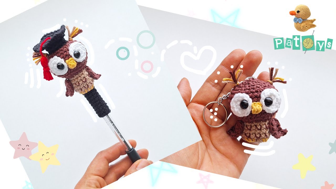 😱 2 x 1 LLAVERO DE BÚHO Y BOLIGRAFO 🦉