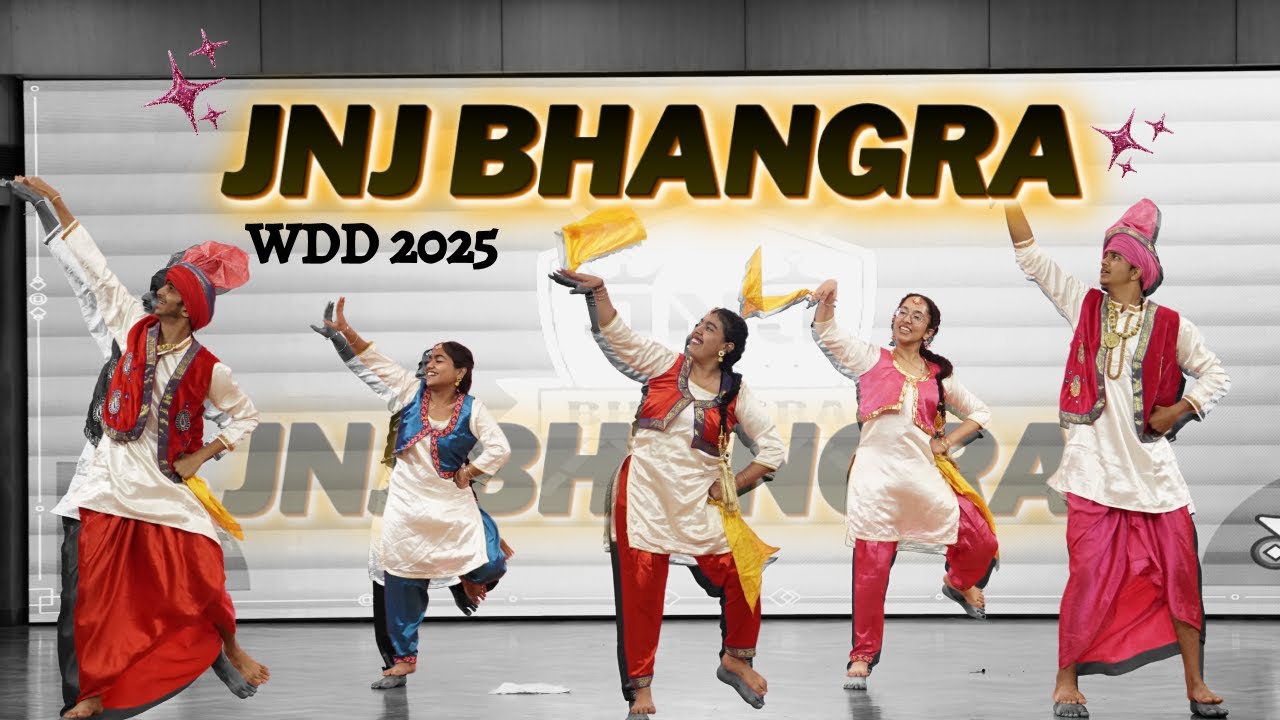 JNJ BHANGRA || World Dance Day 2025 || VIT Dance Club