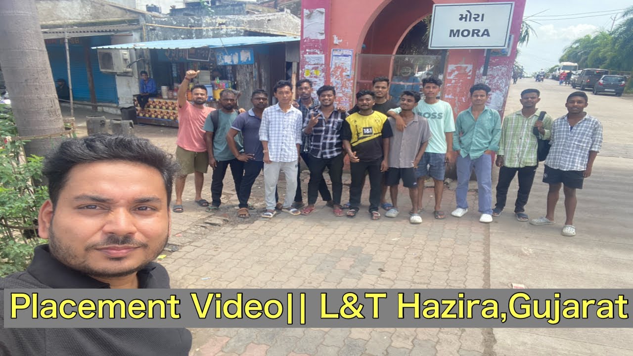 Successfully placed|| Vlog-1 || L&T Surat,Hazira,Gujarat||Free Training || Industrial Welder