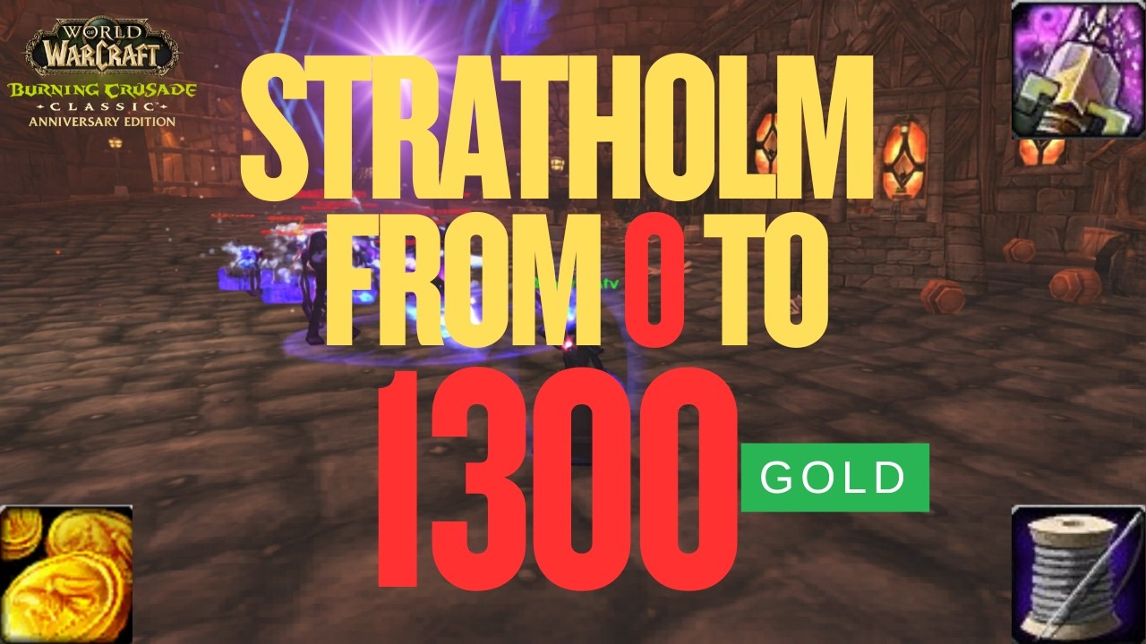 This Farm Printed 1300+ Gold in TBC Anniversary phase 2.