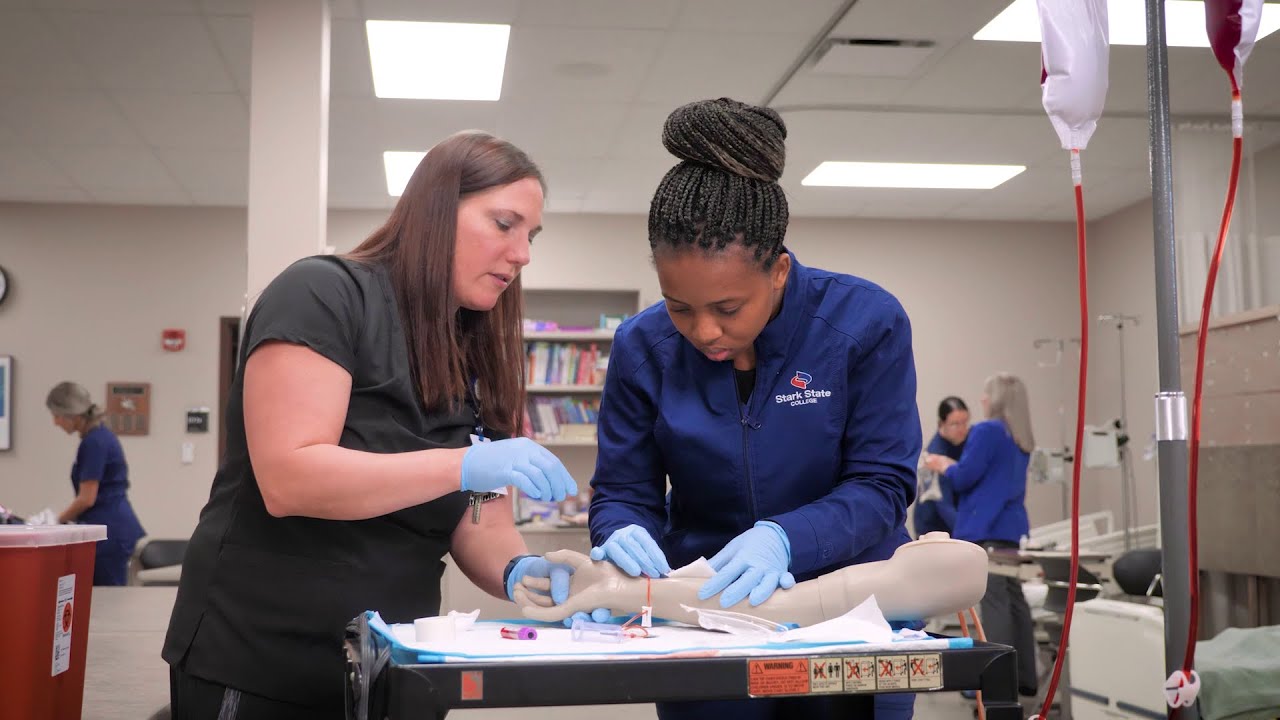 Nursing pathways at Stark State College