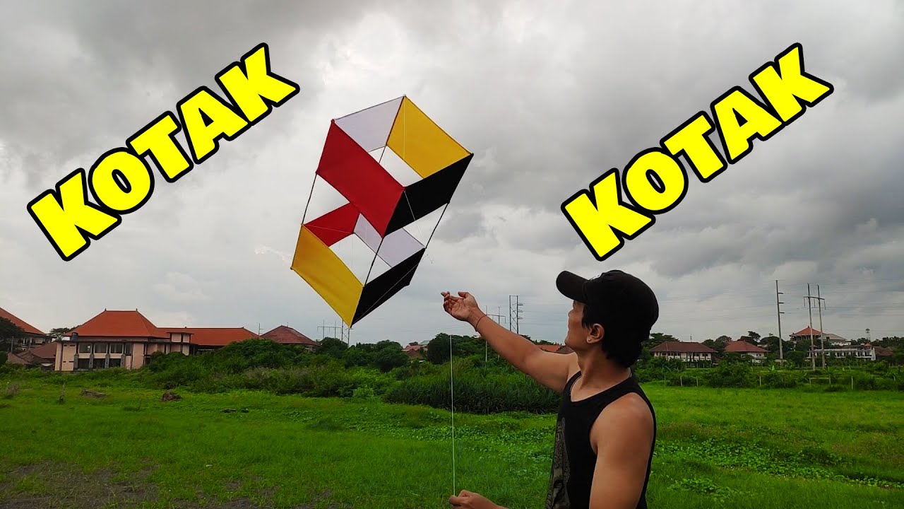 Tutorial cara membuat layangan kotak
