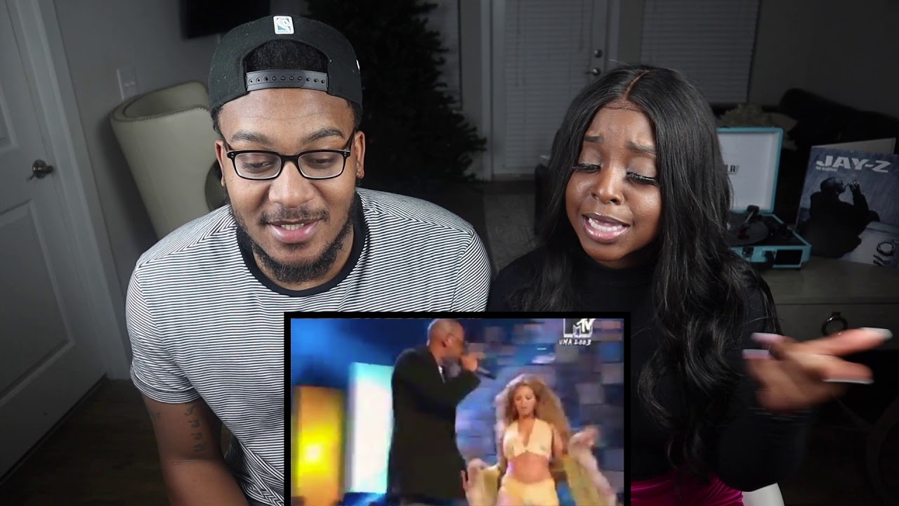 Beyonce & Jay-Z Live at 2003 VMA Awards  (reaction)