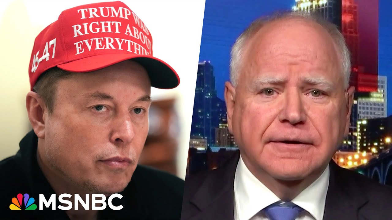 ‘He’s a loser’: Tim Walz says Elon Musk’s ‘toxic personality’ repels voters