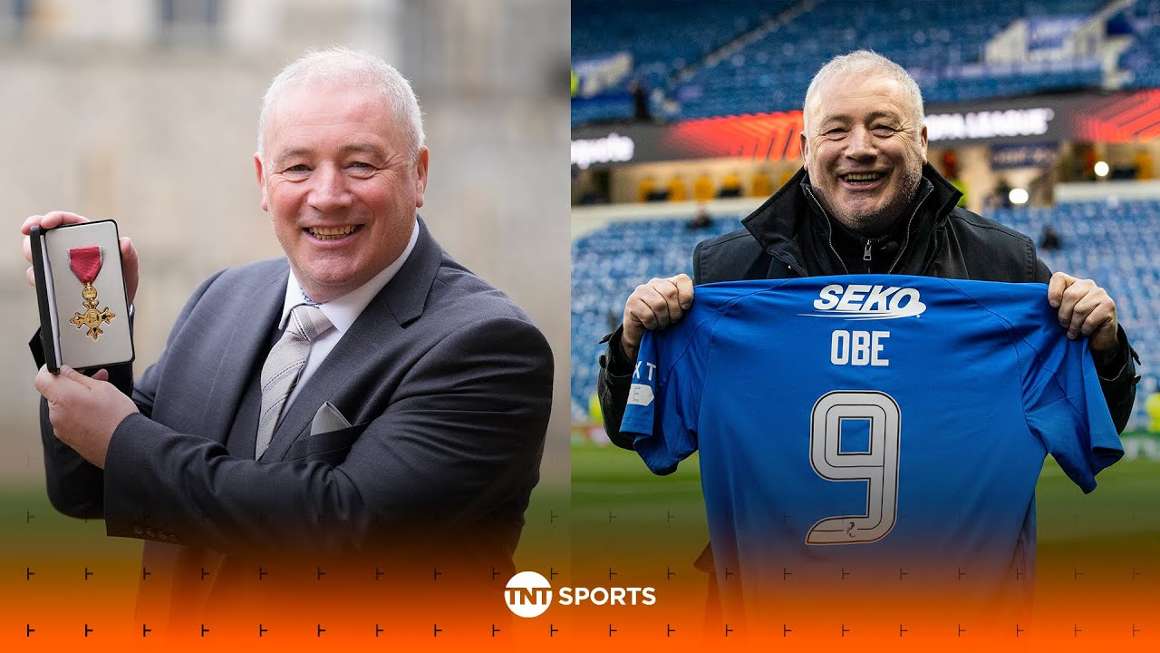 #UEL Matchday Vlog 🎥 Ally McCoist OBE surprised with ACDC tribute as he returns home with his OBE 🎖️