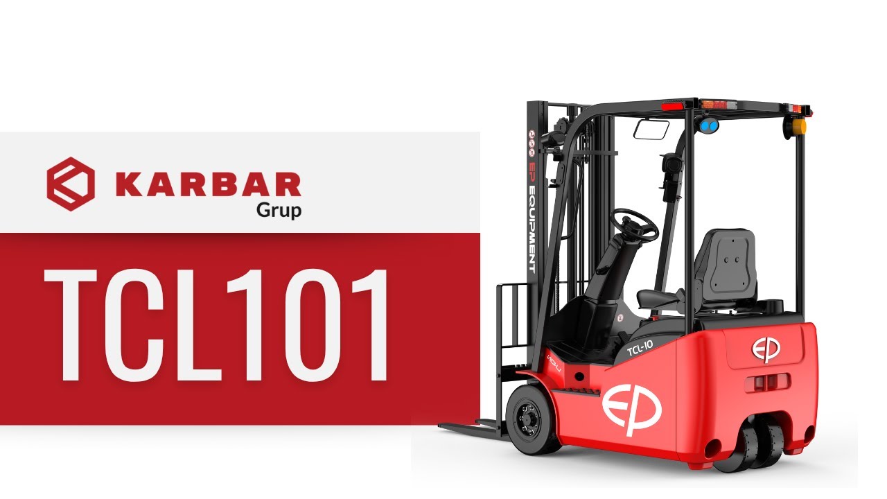 🔋 Carretilla Eléctrica TCL101 | Compacta de 1.000 Kg, Maniobrabilidad Máxima y Batería Li-ion