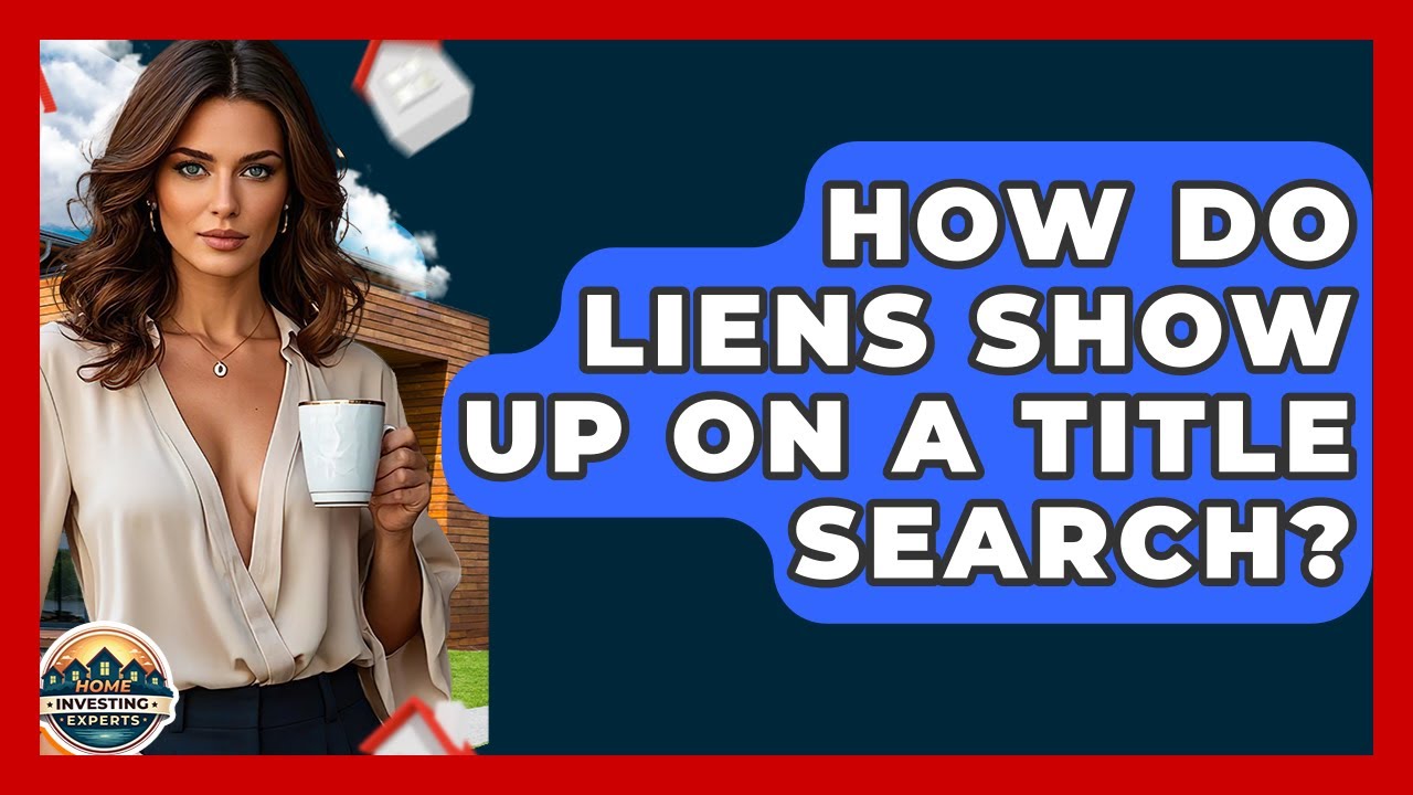 How Do Liens Show Up On A Title Search? - Home Investing Experts