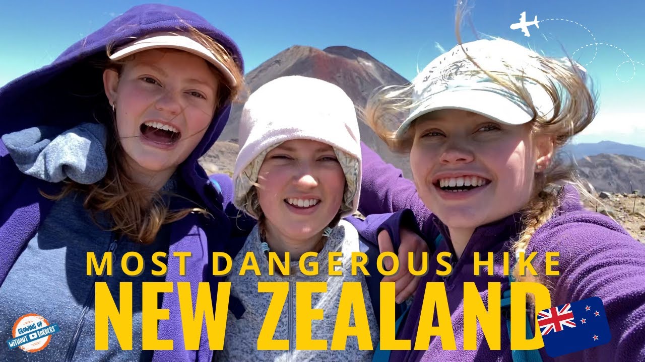 Переправа Тангариро — самый опасный пеший маршрут в Новой Зеландии 🇳🇿