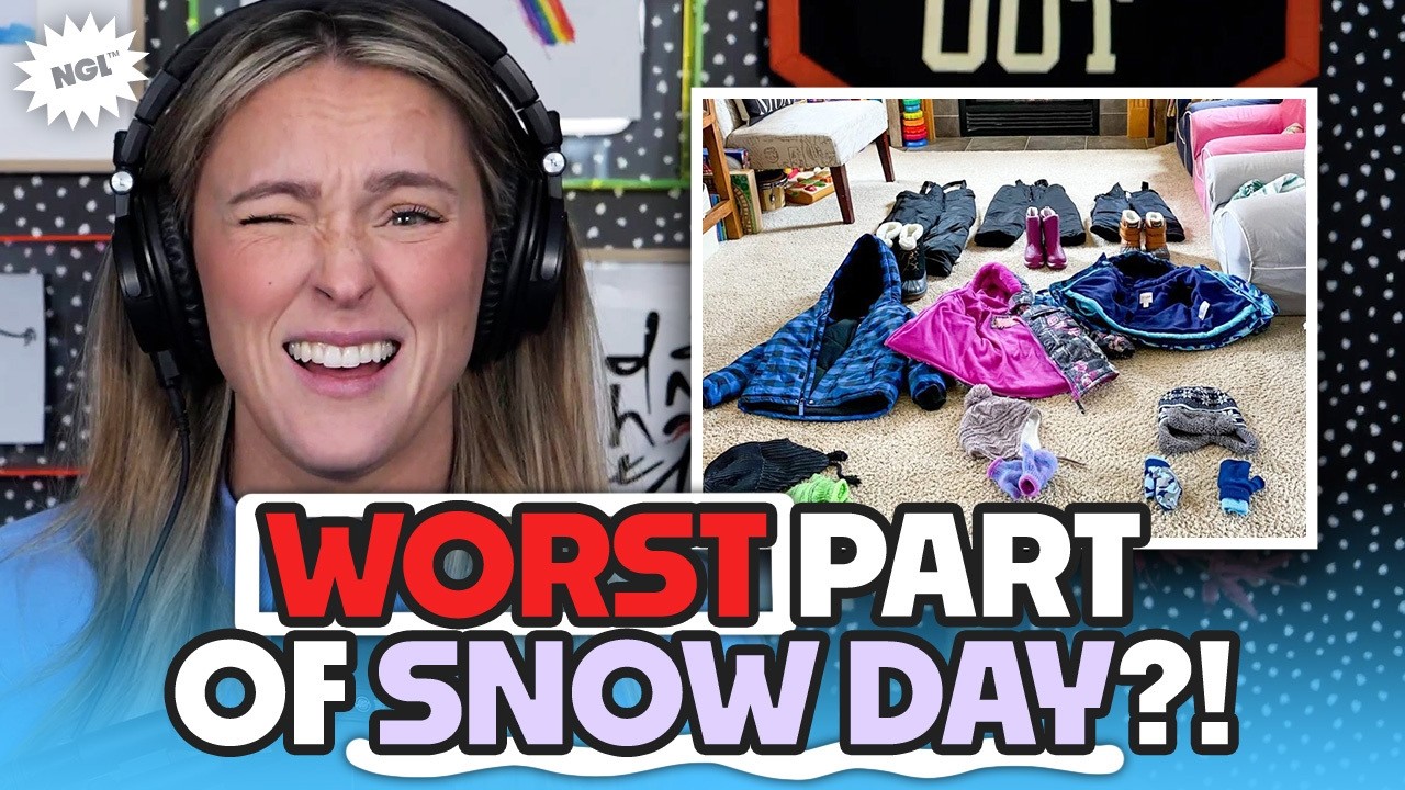 Kylie gets honest about the DREAD of putting toddlers in snow gear | NGL