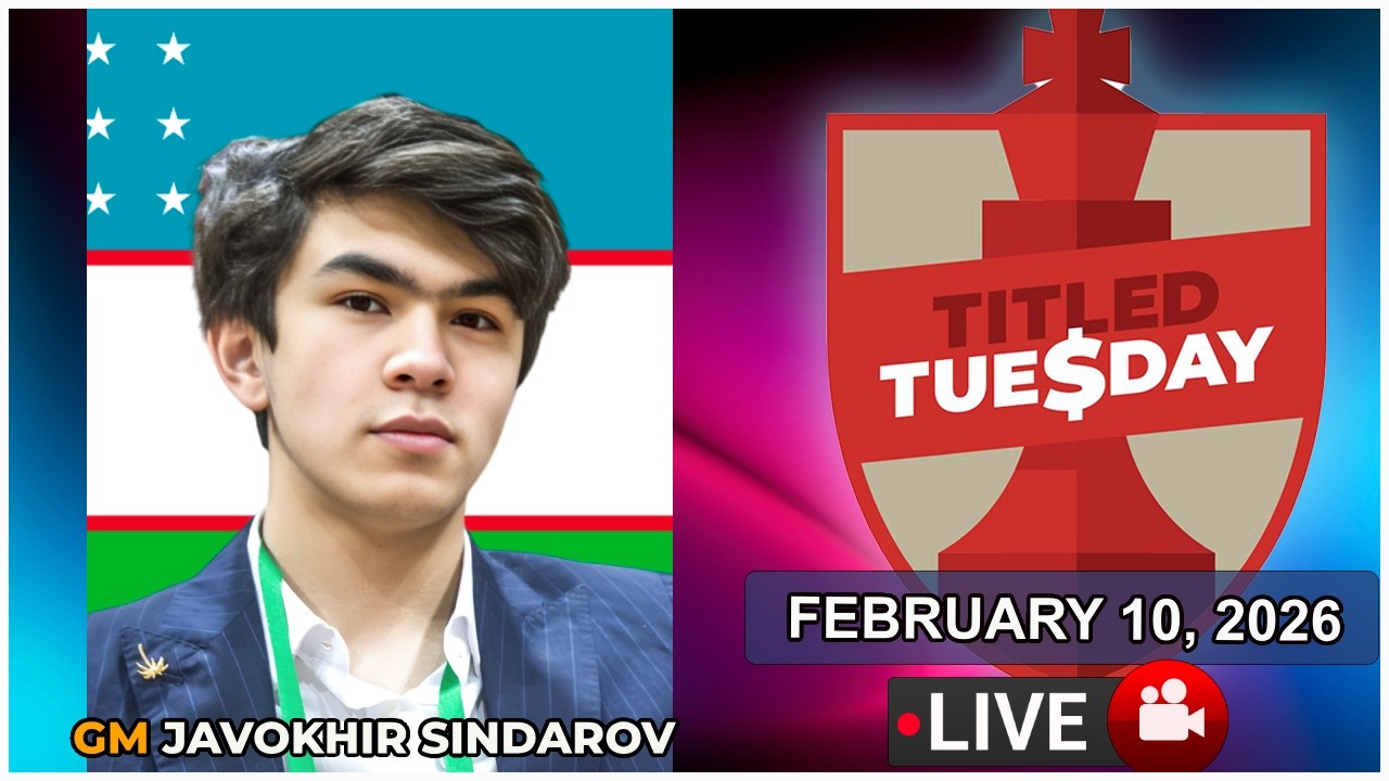Javokhir Sindarov | Titled Tuesday | February 10, 2026