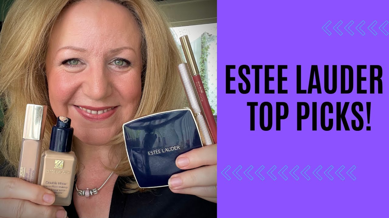 ♥️ МОИ ФАВОРИТЫ ESTEE LAUDER ♥️ Полный макияж лица, кожа 47 лет.
