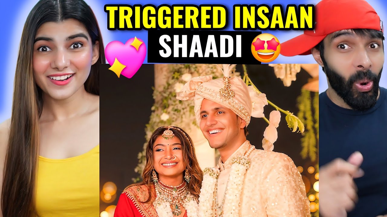Ruchika & Nischay Shaadi❤️ | Triggered insaan reaction | Marriage