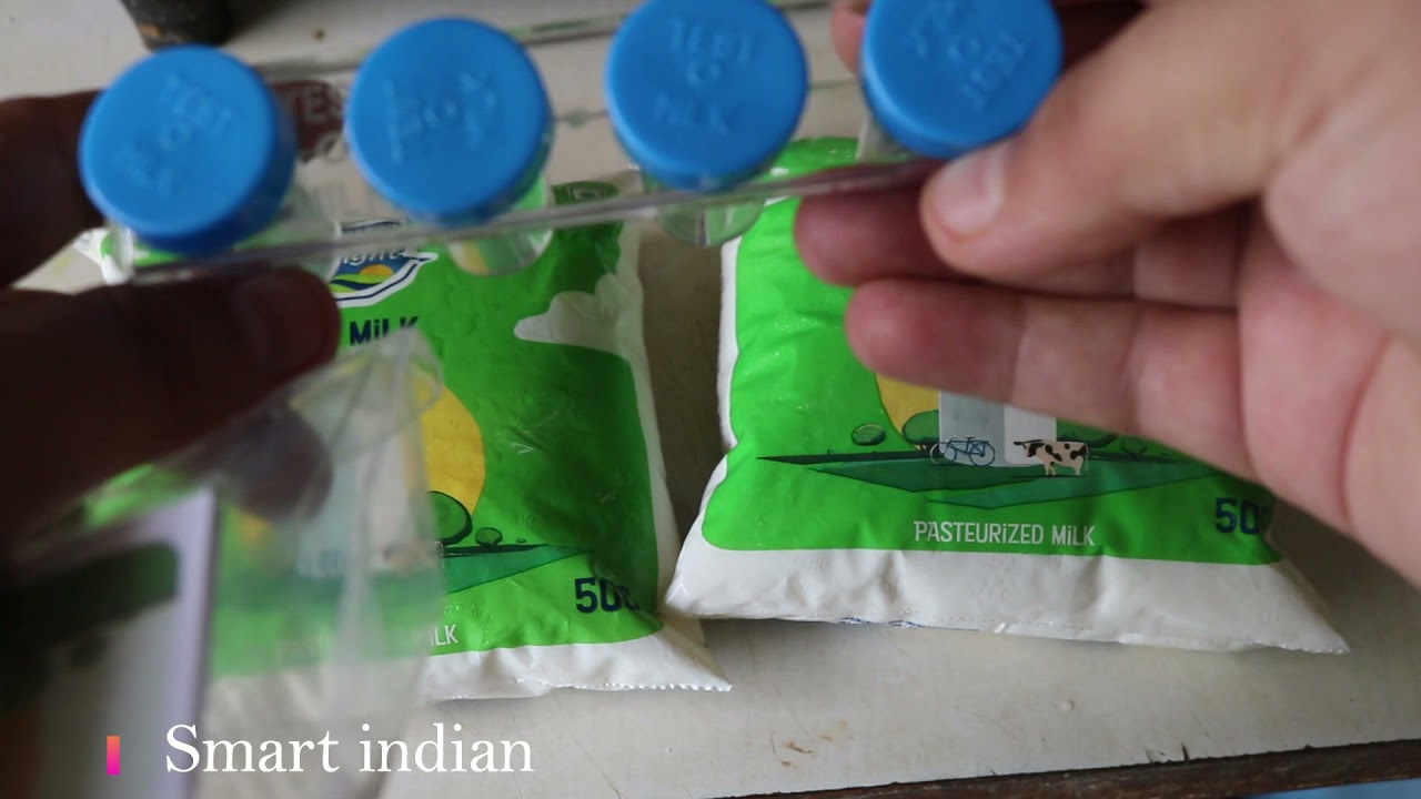 Country delight milk Kit home test !