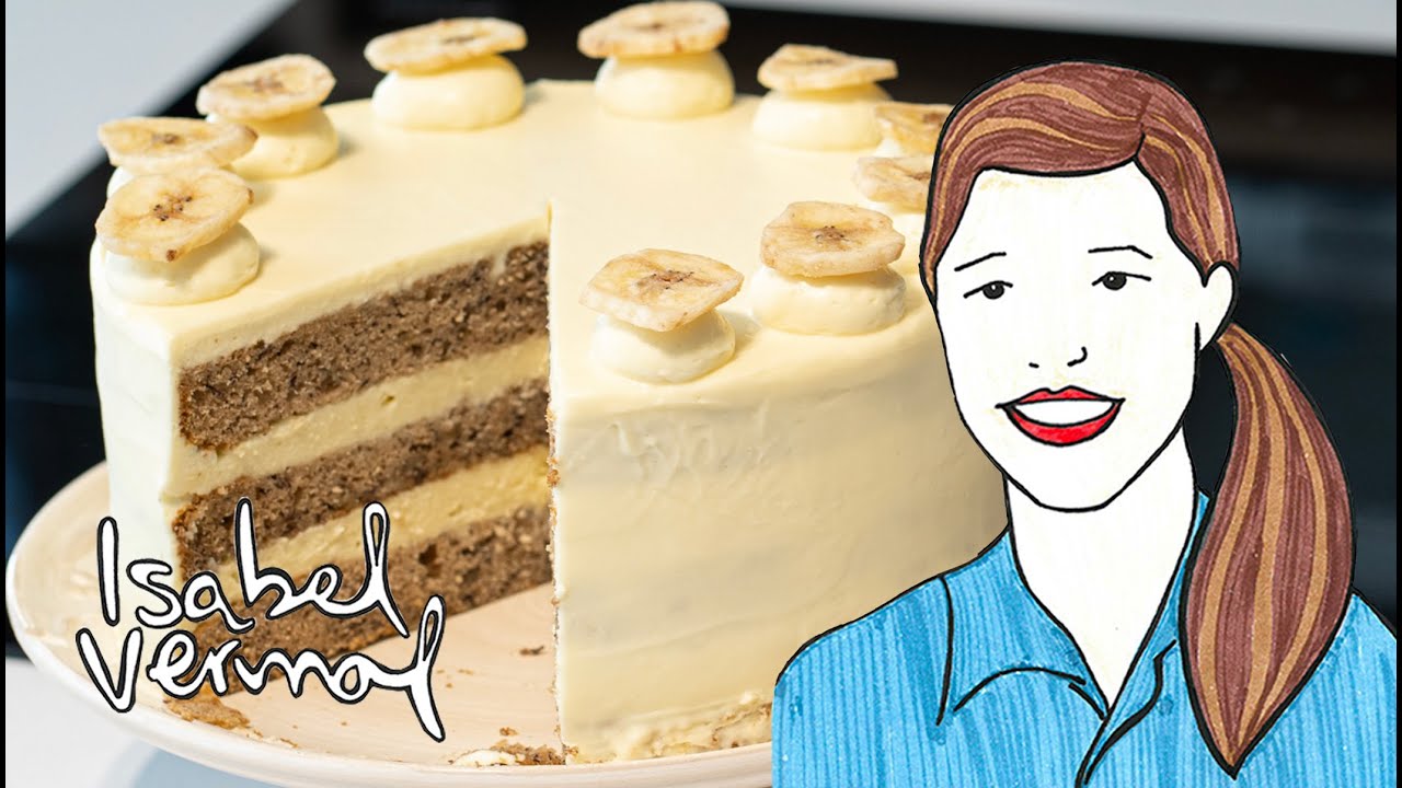 Torta húmeda de banana