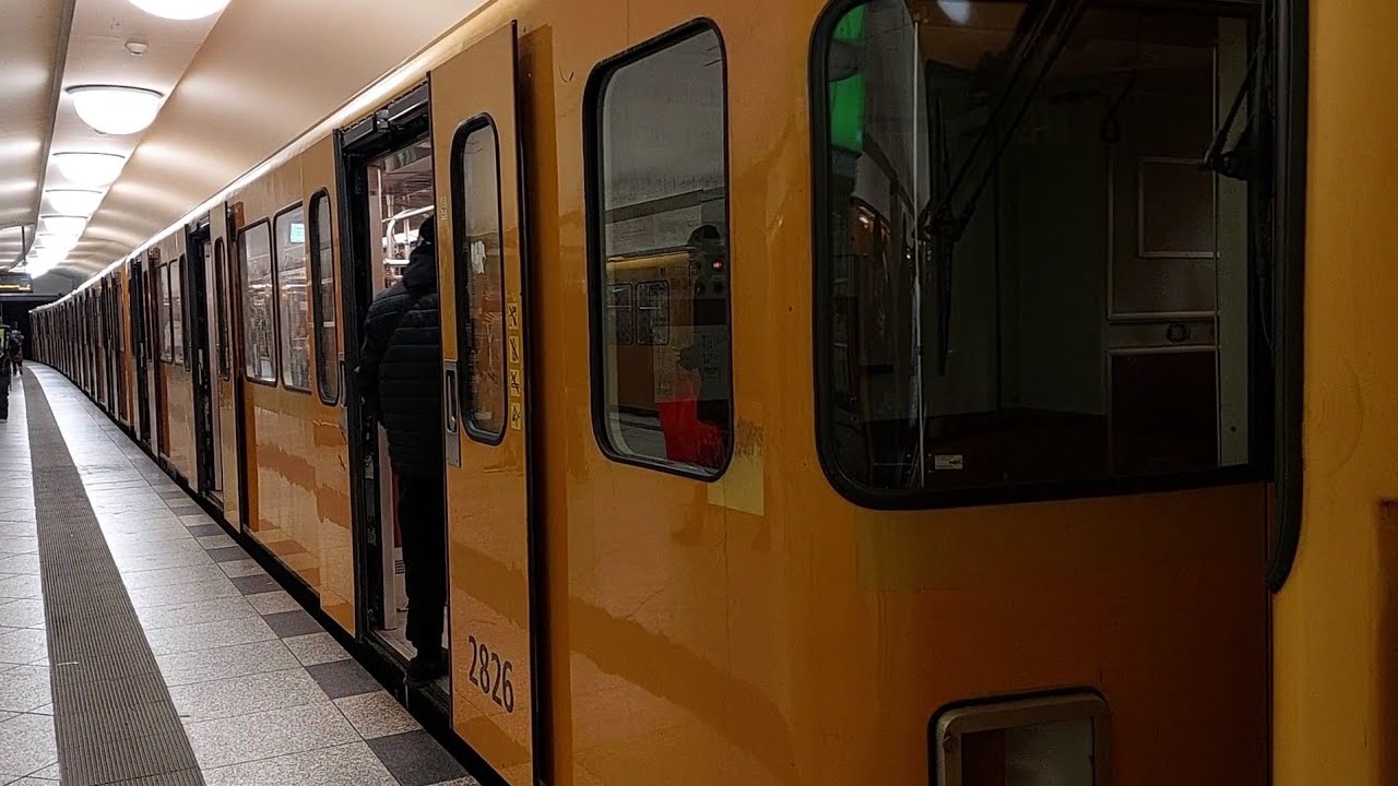 Mitfahrt in derU7 von Lipschitzallee bis Mehringdamm im F87 2826 mit Braunen Innenraum @jimmyu8283