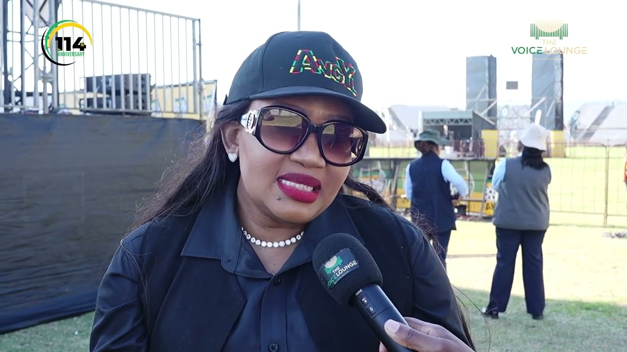ANC NEC member Thandi Mahambehlala speaks at the 114th Anniversary of the ANC