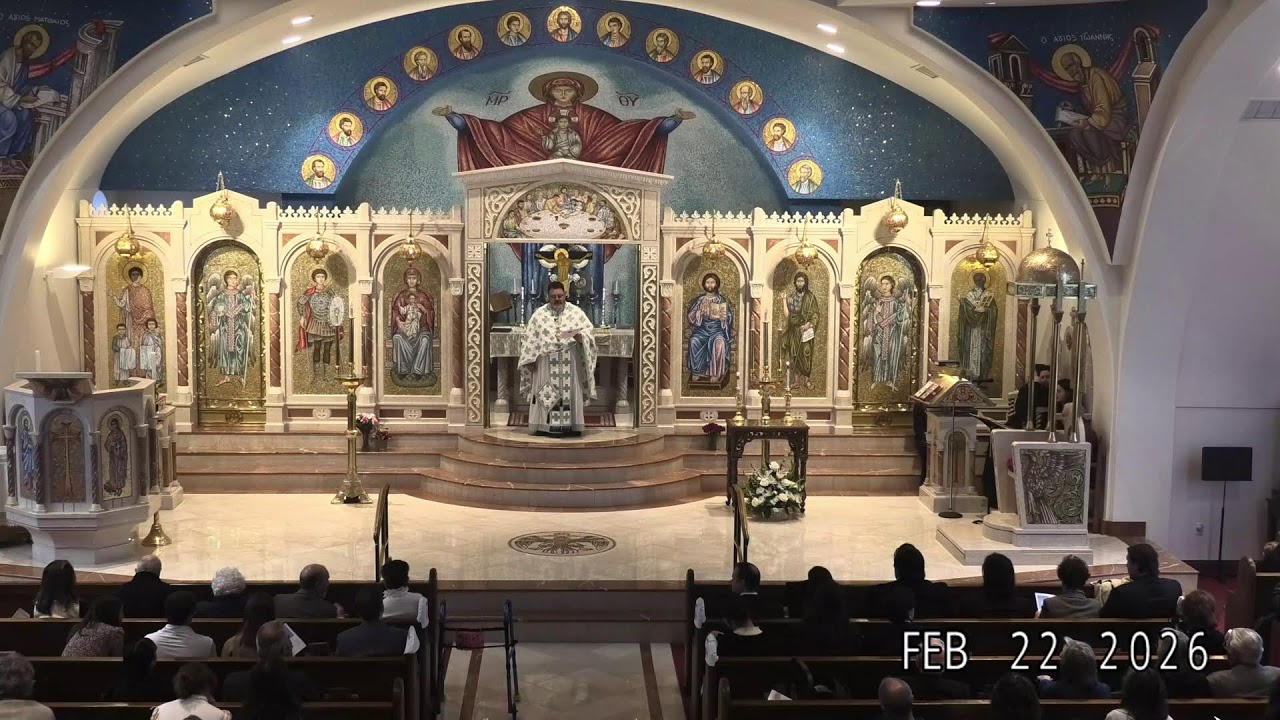 Divine Liturgy - Forgiveness Sunday (Cheesefare)