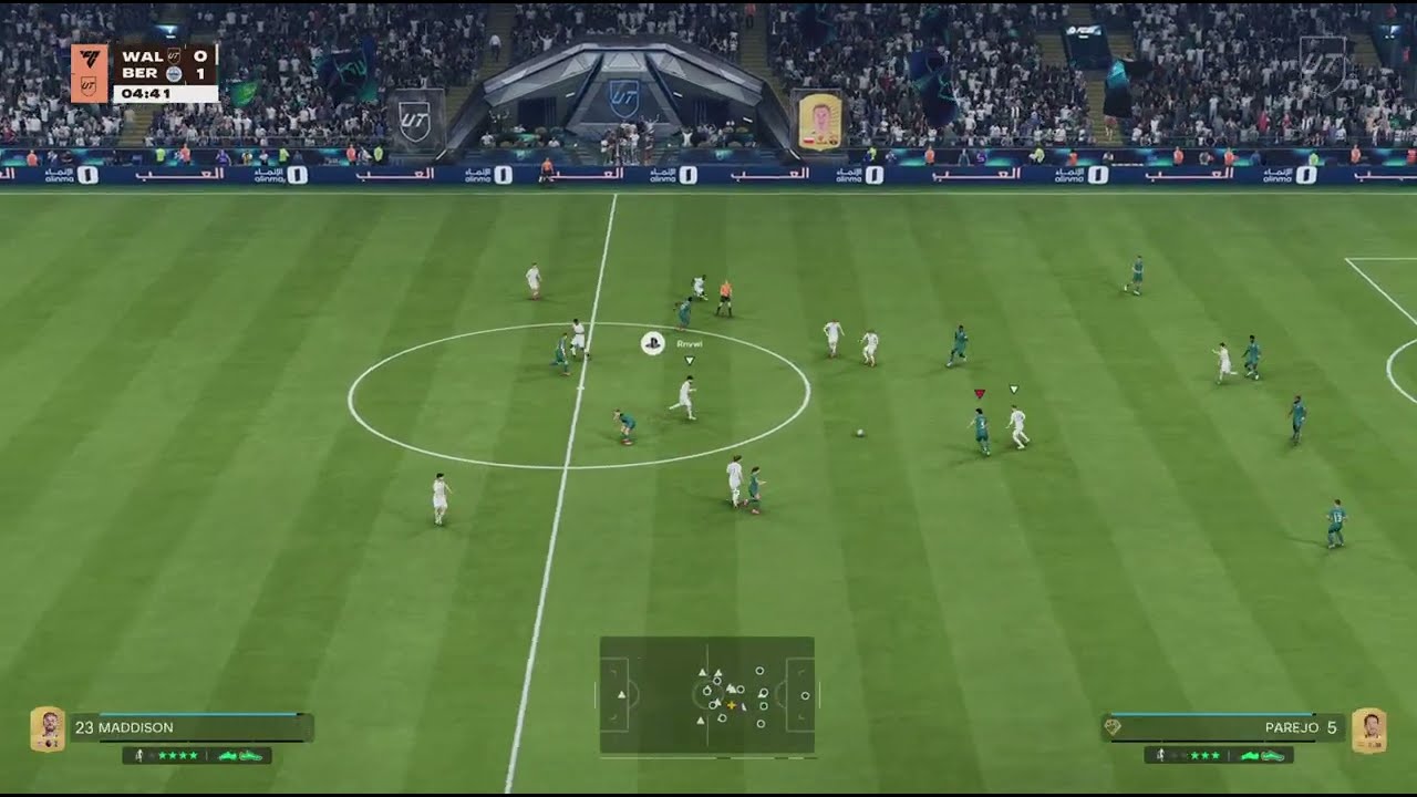 FC26 اللعب ضد اثنين يرفع الضغط