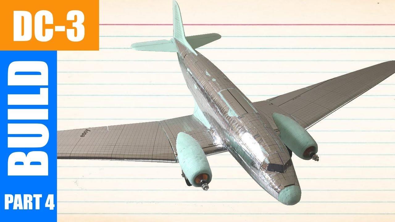 Almost Complete! | RC DC-3 From Scratch (ep. 4)