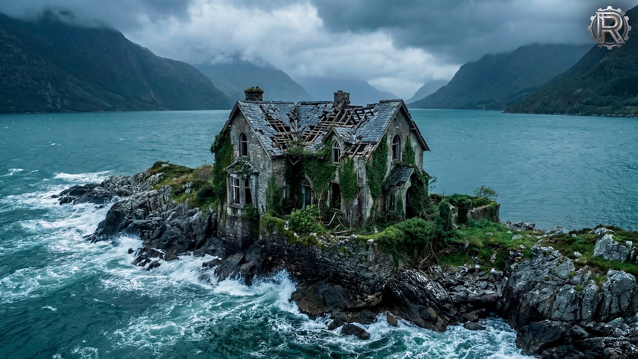 I Turned an  Abandoned House Into the Most Insane Luxury Lakeside Dream Home Ever Built (ASMR)