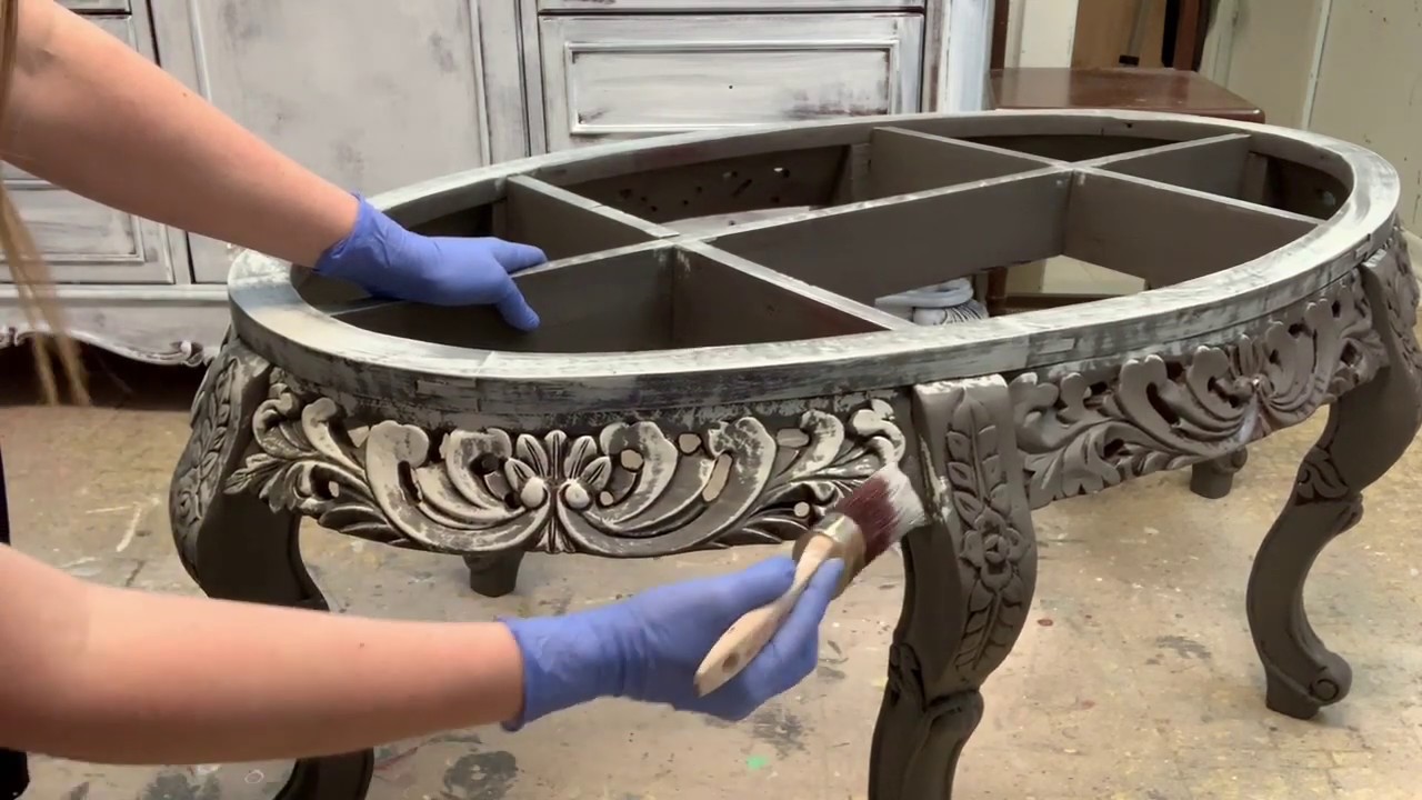 Dry Brushing Furniture