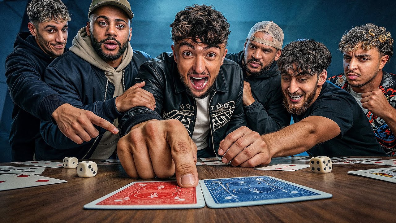 6 abrutis, un jeu de soci&eacute;t&eacute; (ft Amine, Byilhan, Nico, Flamby, You)