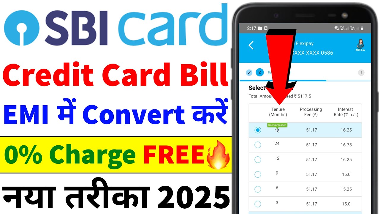SBI Credit Card EMI Convert Process | SBI Credit Card EMI Payment Kaise Kare | SBI Credit Card EMI