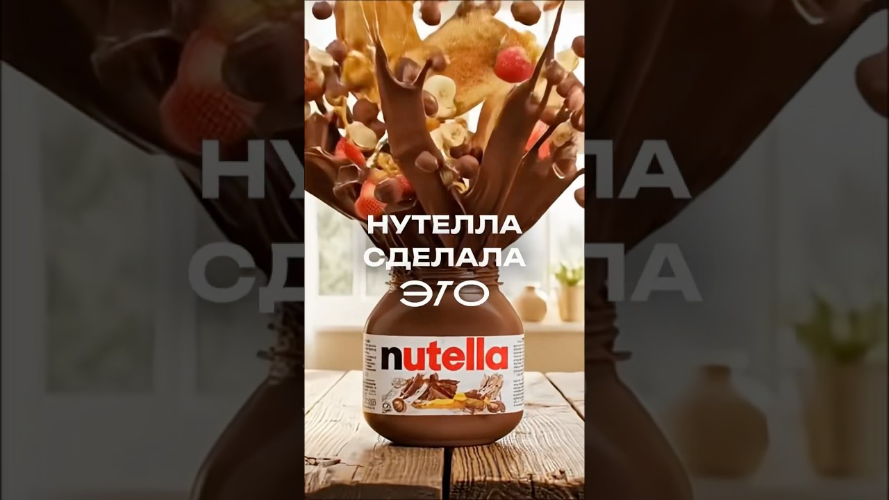 Так Нутелла стала знаменитой #маркетинг #реклама #маркетинговыефишки #нутелла