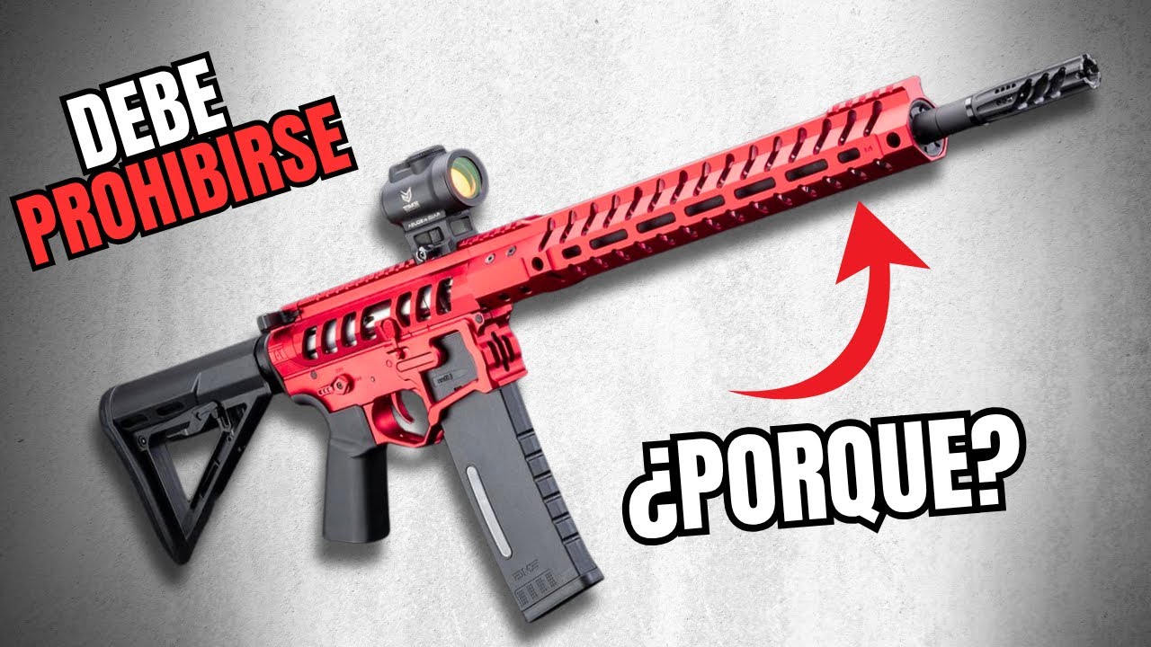 AR-15 ¿Por qué quieren PROHIBIR  este Rifle?
