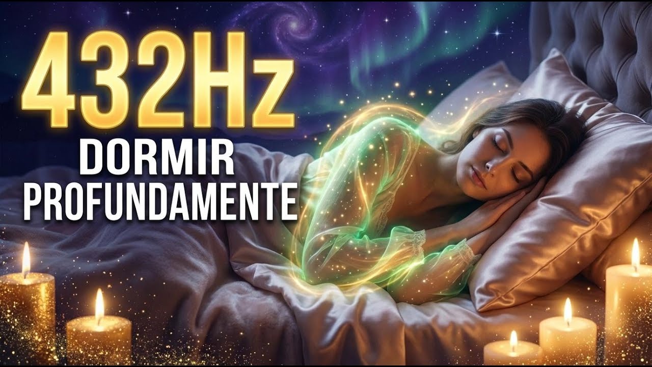 432Hz MÚSICA PARA DORMIR PROFUNDAMENTE | Recuperación total mientras duermes