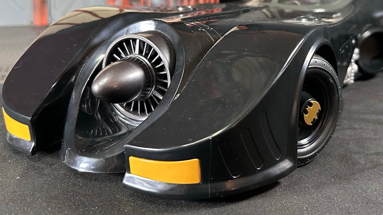Tutorial on adding turning wheels to your Mcfarlane 89’ Batmobile!