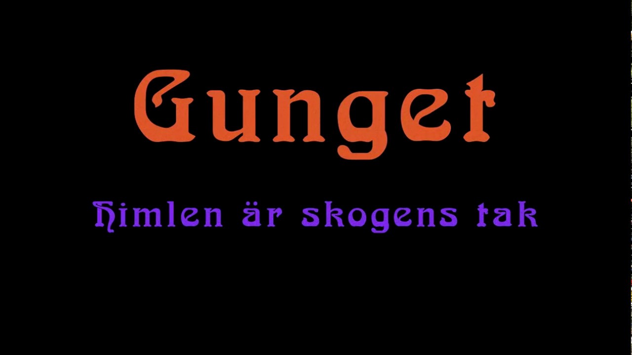 Gunget - Himlen &Auml;r Skogens Tak (Trailer)