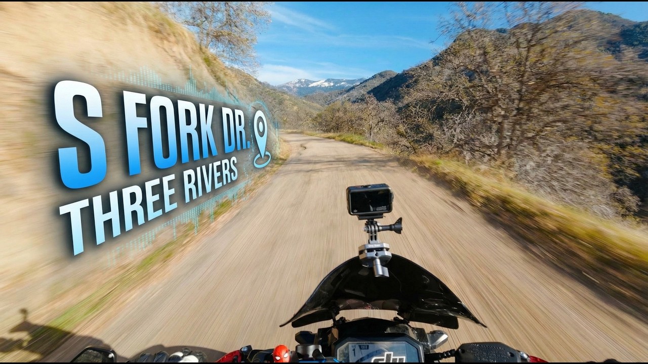 Exploring a new Route on South Fork Dr, Three Rivers CA | Kawasaki Z900 POV