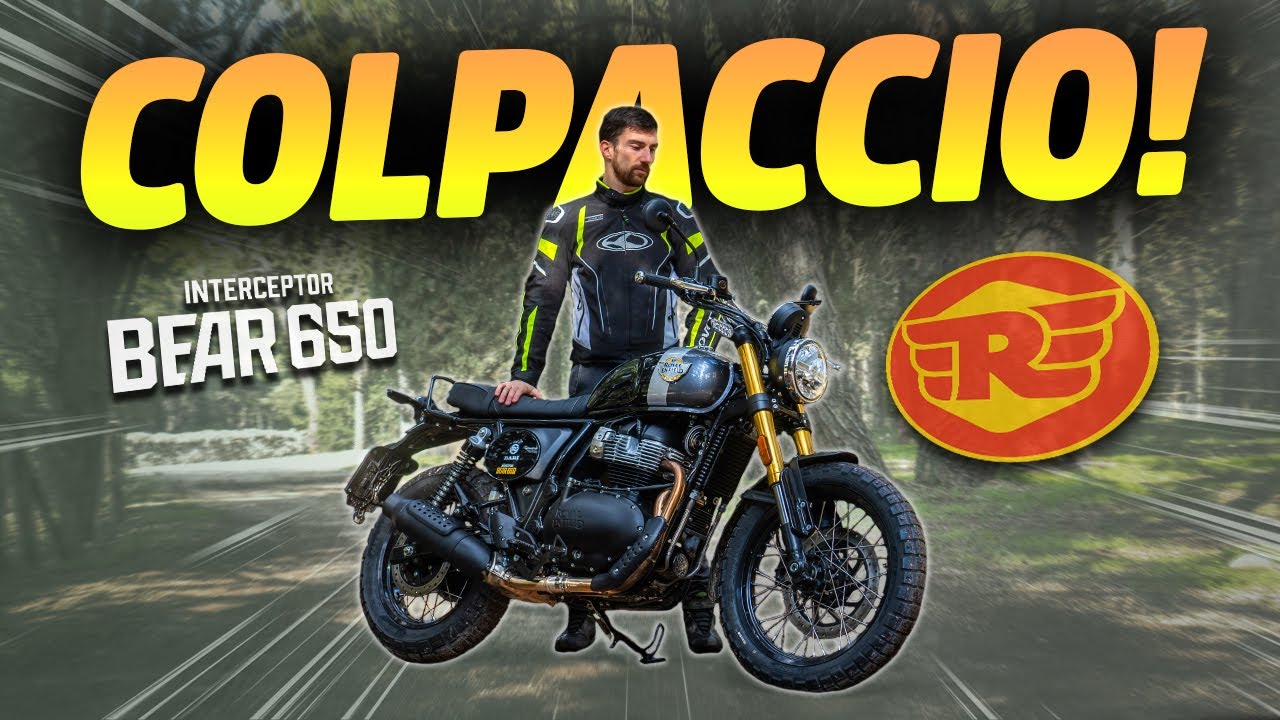 ROYAL ENFIELD BEAR 650 (2025): LA SCRAMBLER PIÙ VERSATILE? 🤔 - Test