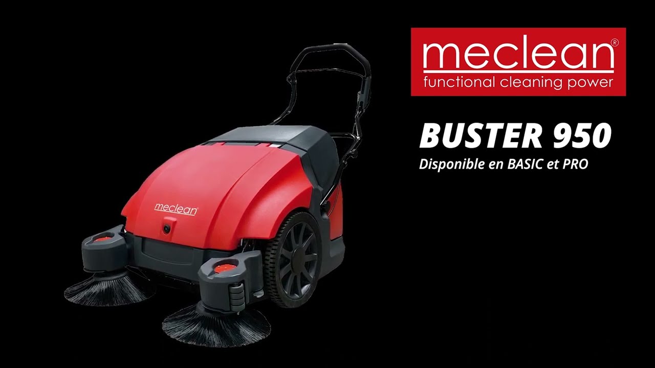 Meclean BUSTER 950 balayeuse/aspirateur à batterie