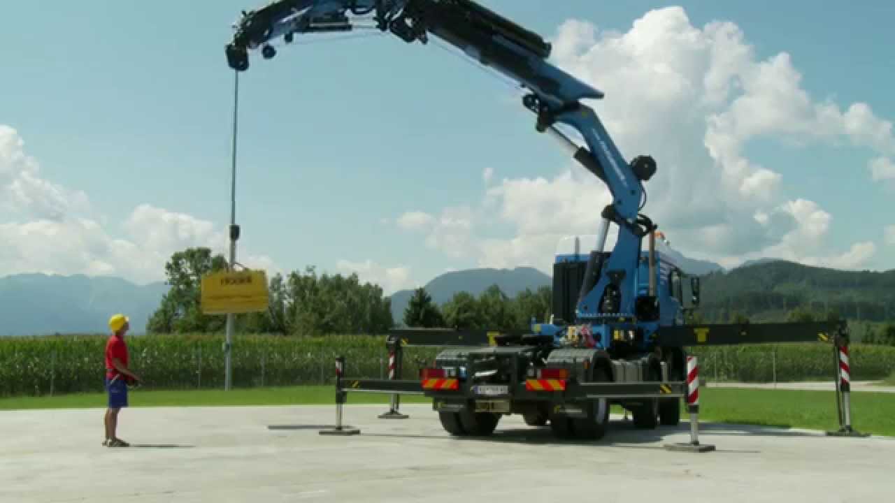 PALFINGER Service - Le fonctionnement avec un treuil (Français)