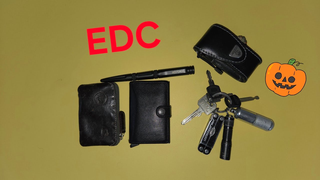 EDC eines alten Zausel. 