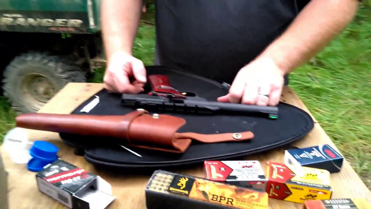 22lr ammo velocity and function testing in Browning Buckmark