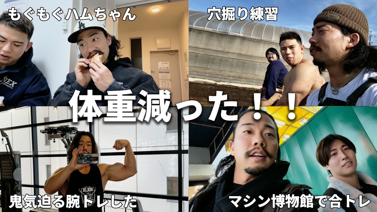 【最低体重！！】ハムちゃんガチ減量ルーティン~11週目~