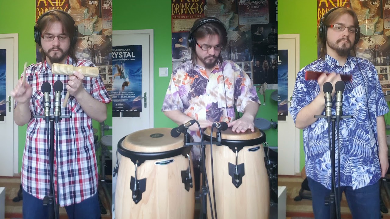 The Rolling Stones - Sympathy for the Devil percussion cover by KacuPercussion