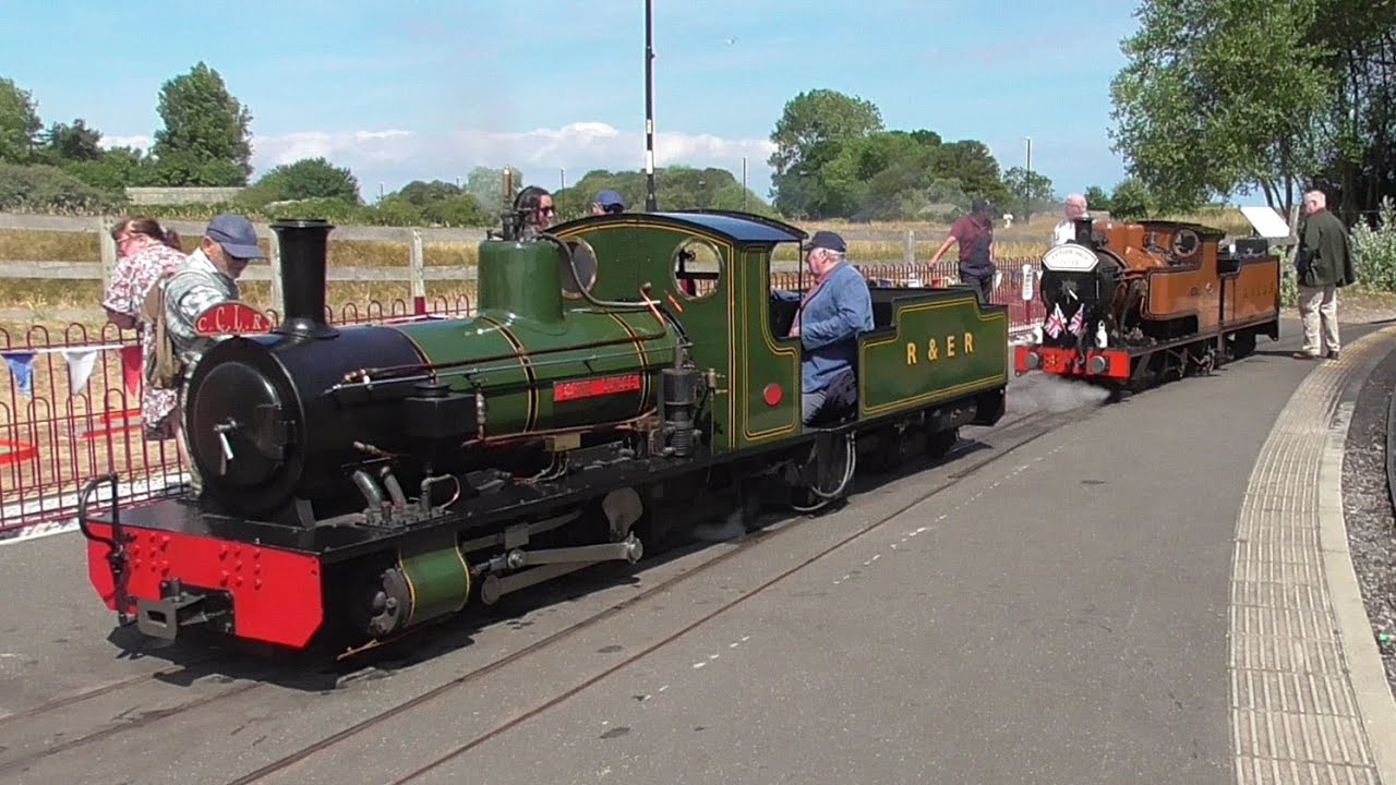 Cleethorpes Coast Light Railway - Summer Steam Gala 2022 - Lakeside Station