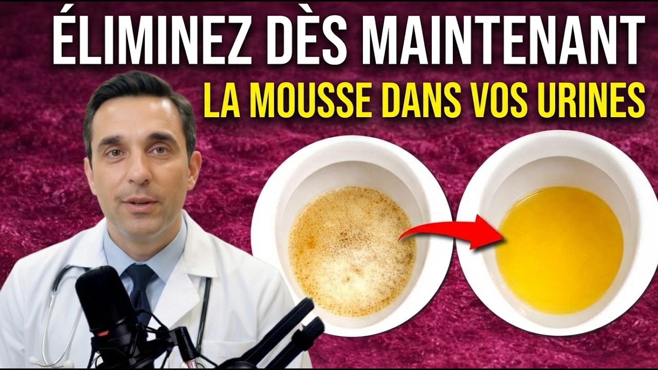 Élimine la mousse dans ton urine (Pourquoi l’urine a-t-elle de la mousse ?)