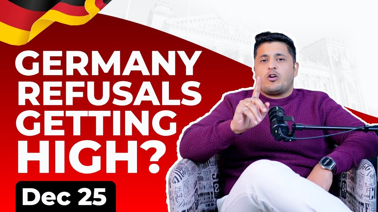 Germany Visa Refusal Trend 2025 Dec Update - Study Visa Requirements to Study in Germany in Hindi