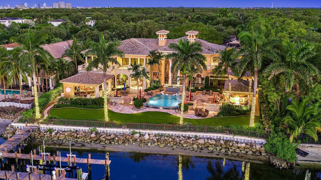 Asking $29.8M, One of the finest estates in Palm Beach Gardens with 17,000 SF of luxury living space